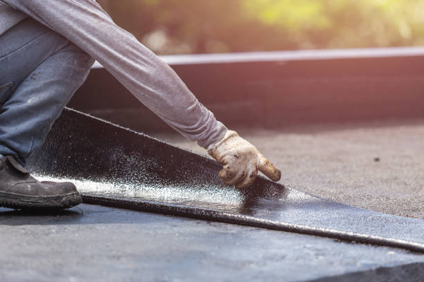 Professional Crawl Space Encapsulation technician working in Alden, NY